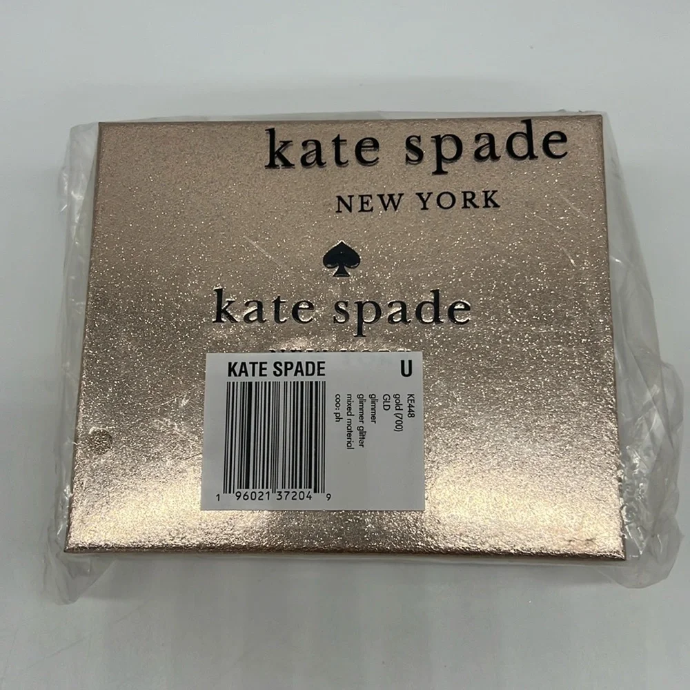 Kate Spade Glimmer Small Slim Card Gold